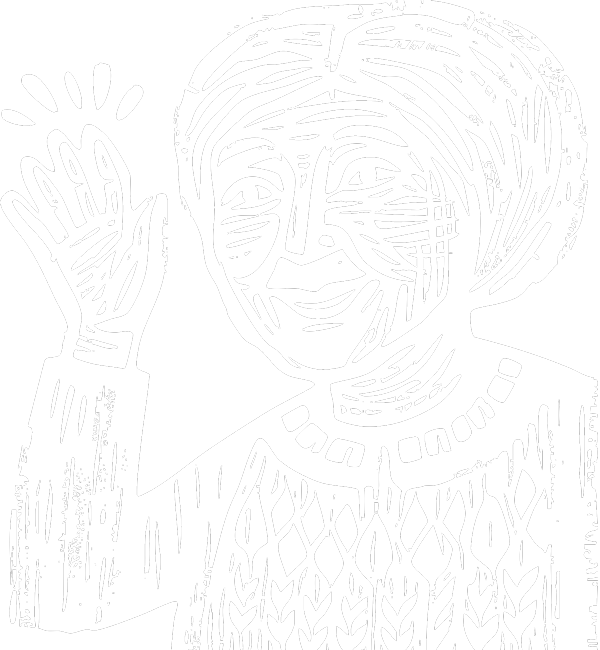 Senior Woman Waving